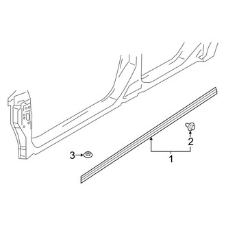 Infiniti OE - Pillars, Rocker & Floor - Exterior Trim