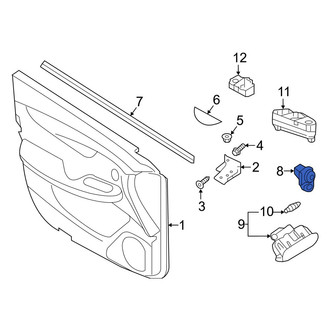 Infiniti OE - Front Door Jamb Switch