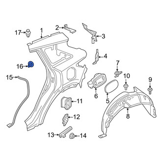 Infiniti OE - Fender Clip