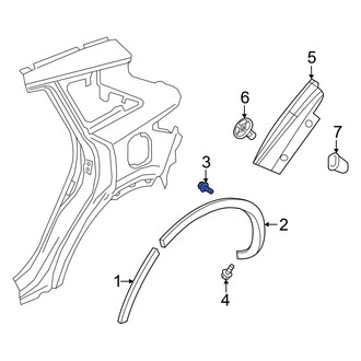 Infiniti OE - Fender Flare Grommet
