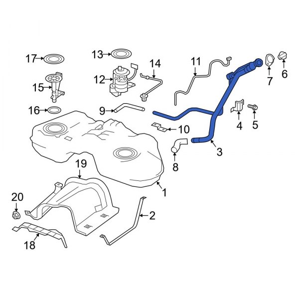 Fuel Filler Neck