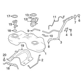 Infiniti OE - Fuel System Components