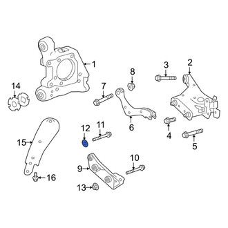 Infiniti OE - Rear Alignment Camber Adjusting Eccentric