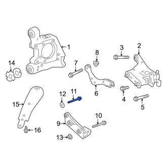 Infiniti OE - Rear Inner Suspension Integral Link Bolt