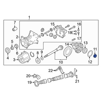 Infiniti OE - CV Axle Shaft Seal