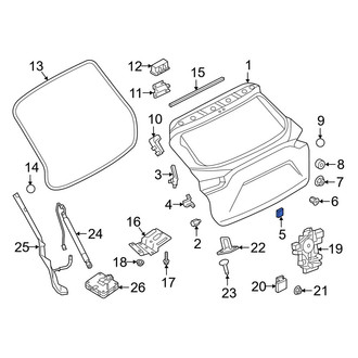Infiniti OE - Liftgate Insulator