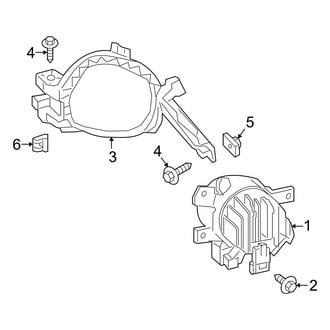 Infiniti OE - Front Lamps - Fog Lamps