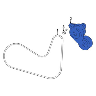 Infiniti OE - Accessory Drive Belt Tensioner Assembly
