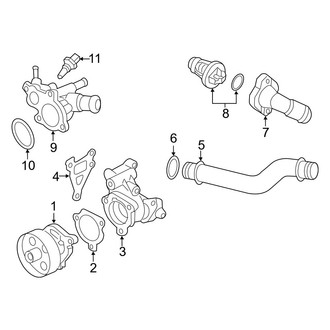 Infiniti OE - Cooling - Water Pump (Hybrid)
