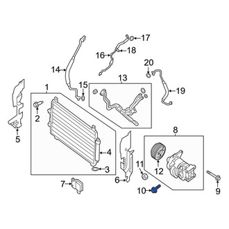 Infiniti OE - Alternator Bracket Bolt