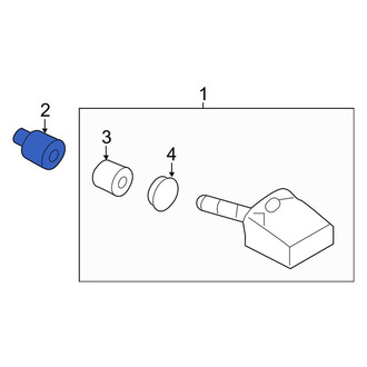Infiniti OE - Tire Pressure Monitoring System (TPMS) Sensor Nut