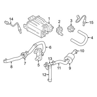 Infiniti OE - Emission System - Emission Components (Hybrid)
