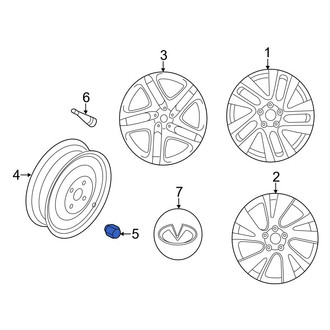Infiniti OE - Wheel Lug Nut