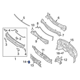 Infiniti OE - Fender Clip