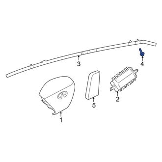 Infiniti OE - Curtain Air Bag Bolt