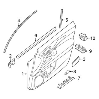 Infiniti OE - Front Door - Interior Trim