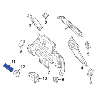 Infiniti OE - Rear 12 Volt Accessory Power Outlet