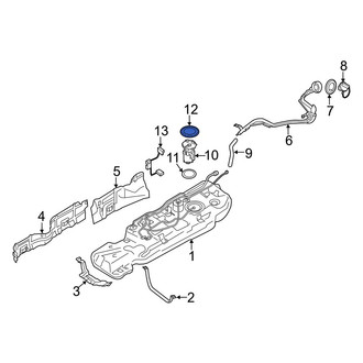 Infiniti OE - Fuel Tank Lock Ring