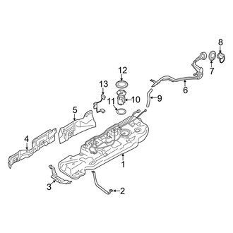 Infiniti OE - Fuel System Components