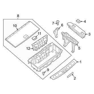 Infiniti OE - Rear Body & Floor - Interior Trim