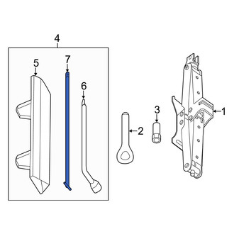 Infiniti OE - Floor Jack Handle