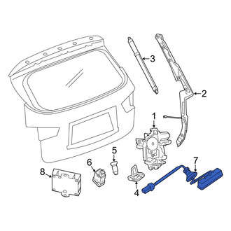 Infiniti OE - Rear Liftgate Latch Release Switch