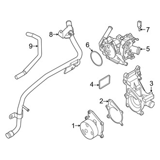 Infiniti OE - Cooling - Water Pump