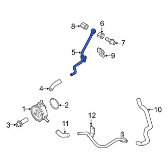 Infiniti OE - Upper Engine Coolant Pipe
