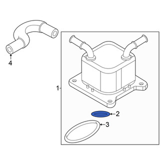 Infiniti OE - Engine Oil Cooler O-Ring