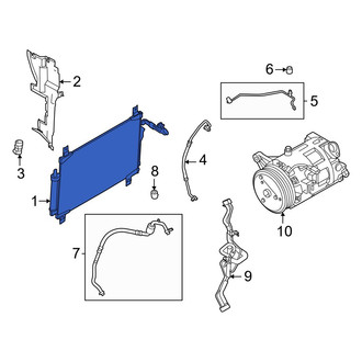 Infiniti OE - A/C Condenser