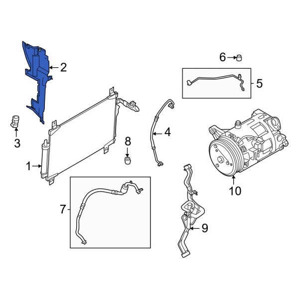 A/C Condenser Seal