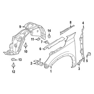 Infiniti OE - Fender & Components