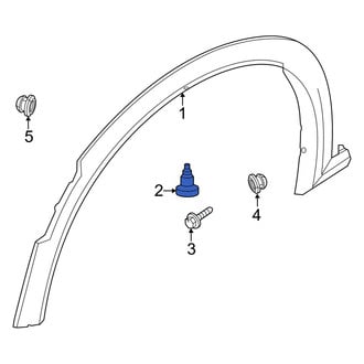 Infiniti OE - Wheel Arch Molding Clip
