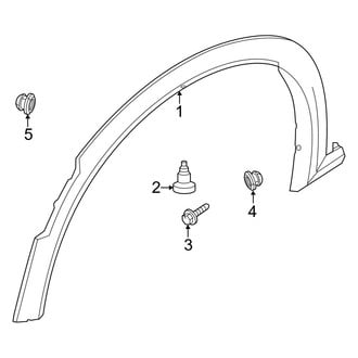 Infiniti OE - Fender - Exterior Trim
