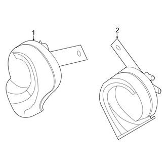 Infiniti OE - Electrical - Horn