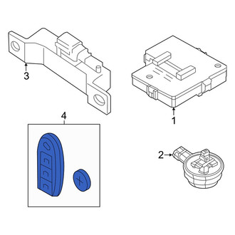 Infiniti OE - Keyless Entry Transmitter