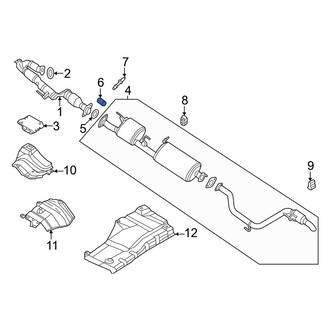 Infiniti OE - Exhaust Bolt Spring