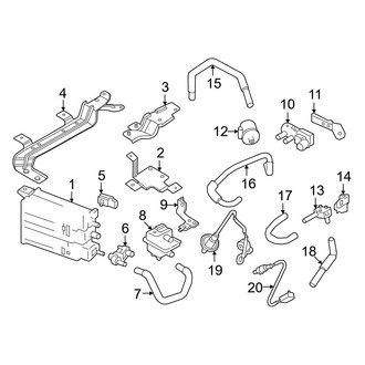 Infiniti OE - Emission System - Emission Components