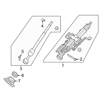 Infiniti OE - Steering Column Assembly (Power Tilt), (Autograph / Luxe / Sport)