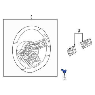Infiniti OE - Steering Wheel Nut