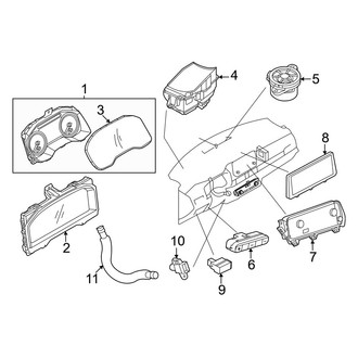 Infiniti OE - Instrument Panel - Cluster & Switches