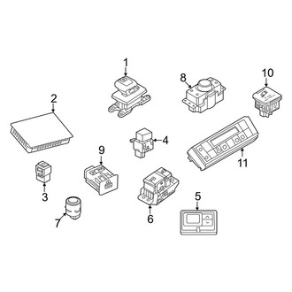 Infiniti OE - Front Console (Electrical Components)