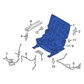 Infiniti OE - Center Left Seat Frame
