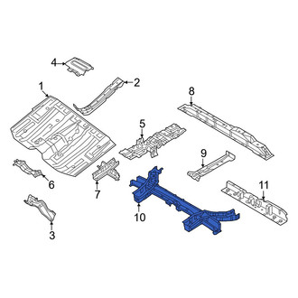 Infiniti OE - Front Center Floor Pan Crossmember