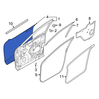 Infiniti OE - Front Left Outer Door Outer Panel