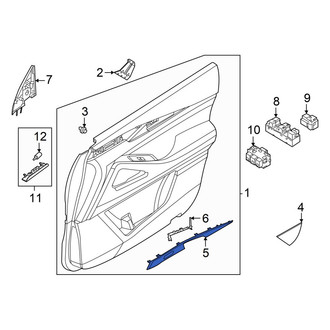 Infiniti OE - Front Left Interior Door Handle Trim