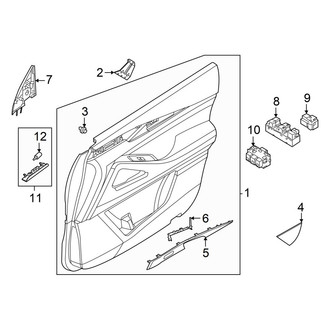 Infiniti OE - Front Door - Interior Trim