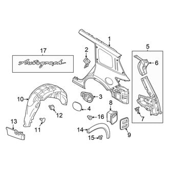 Infiniti OE - Quarter Panel & Components
