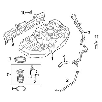 Infiniti OE - Fuel System Components