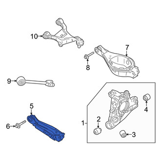 Infiniti OE - Rear Left Lower Forward Suspension Control Arm